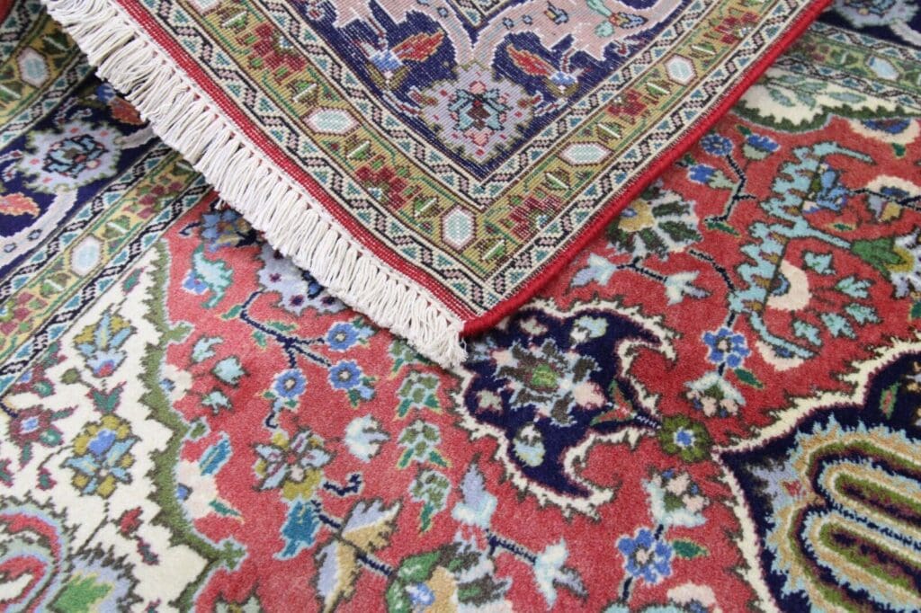 perserteppich-150-x-100-cm-handgeknupft-hohe-knotenzahl-nr-84-800-5 Perserteppich Täbriz 184 x 122 cm Wolle handgeknüpft