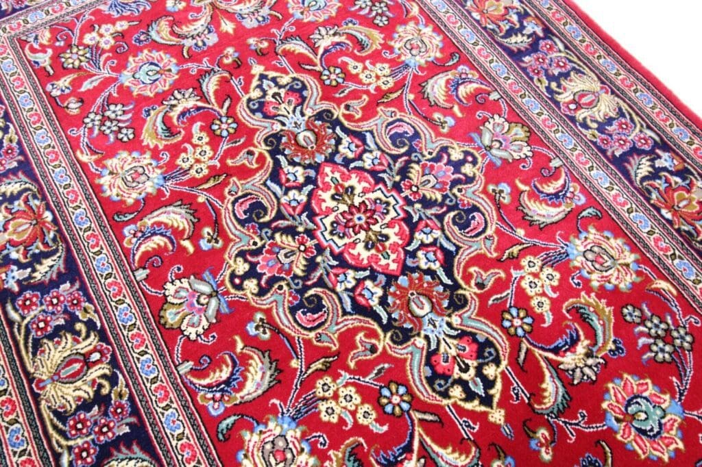 Perserteppich Ghom 184 x 122 cm Wolle handgeknüpft