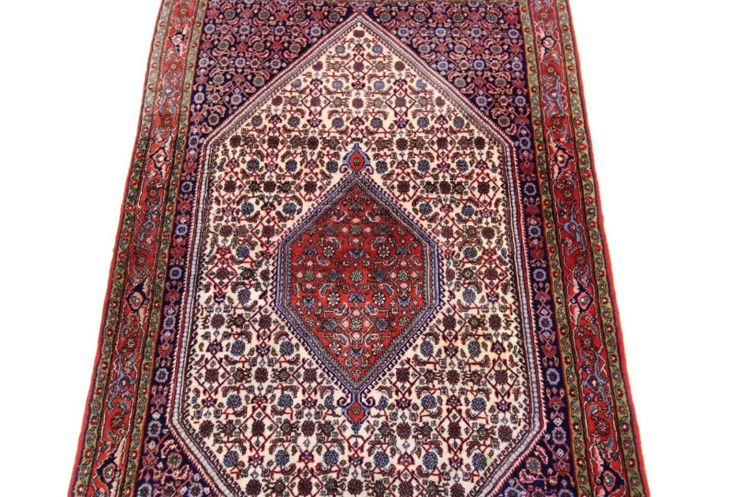 Perserteppich Bidjar 184 x 122 cm Wolle handgeknüpft