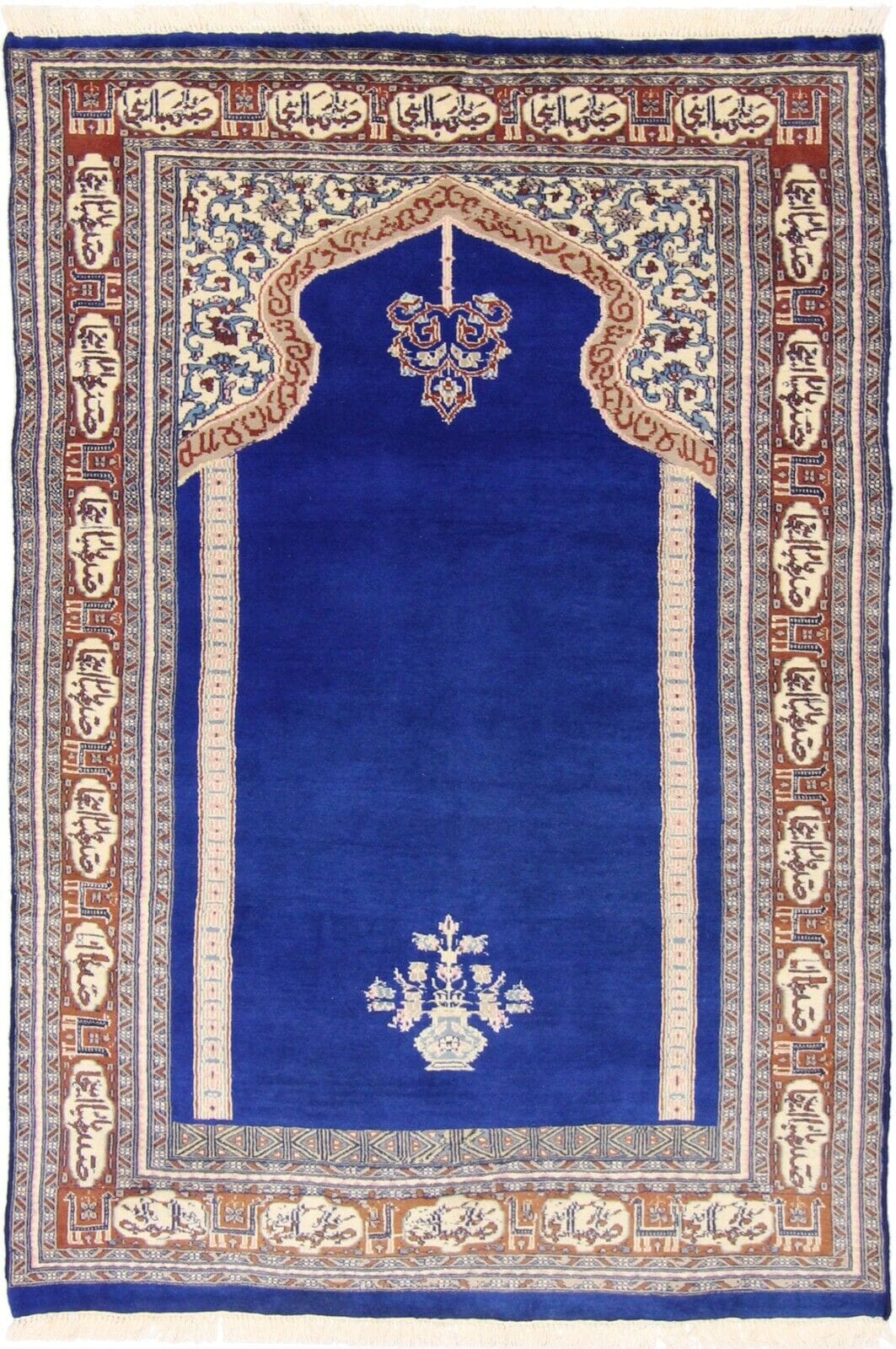 Orientteppich Buchara 184 x 122 cm Wolle handgeknüpft
