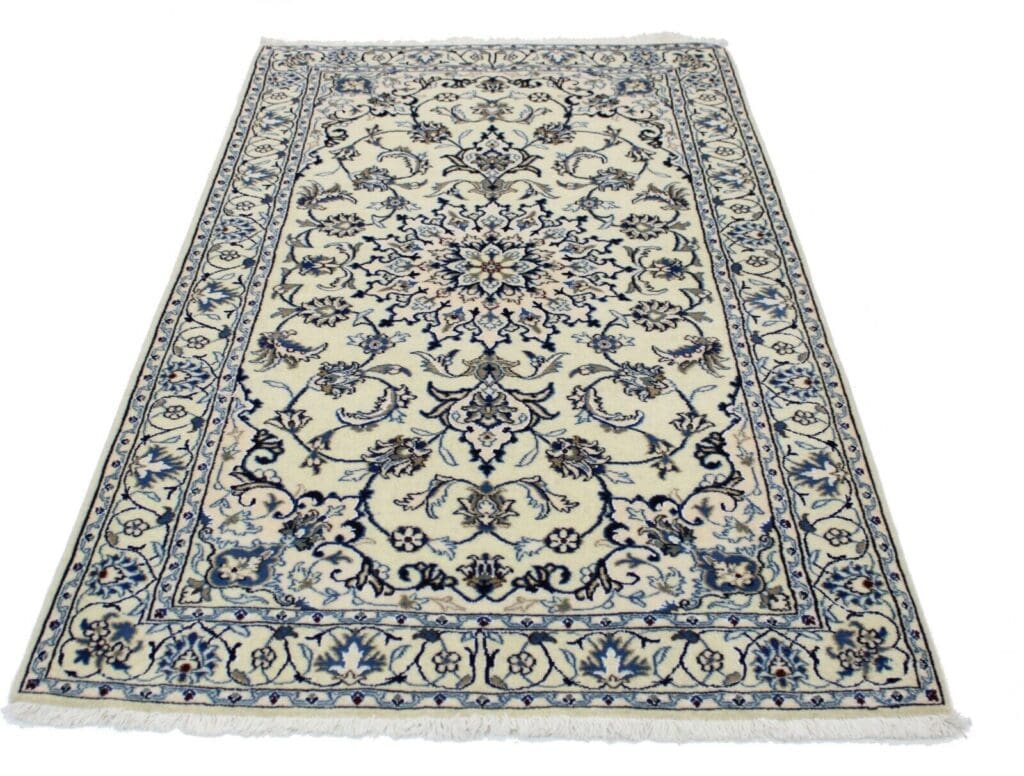 Perserteppich Nain 201x122 cm Wolle handgeknüpft