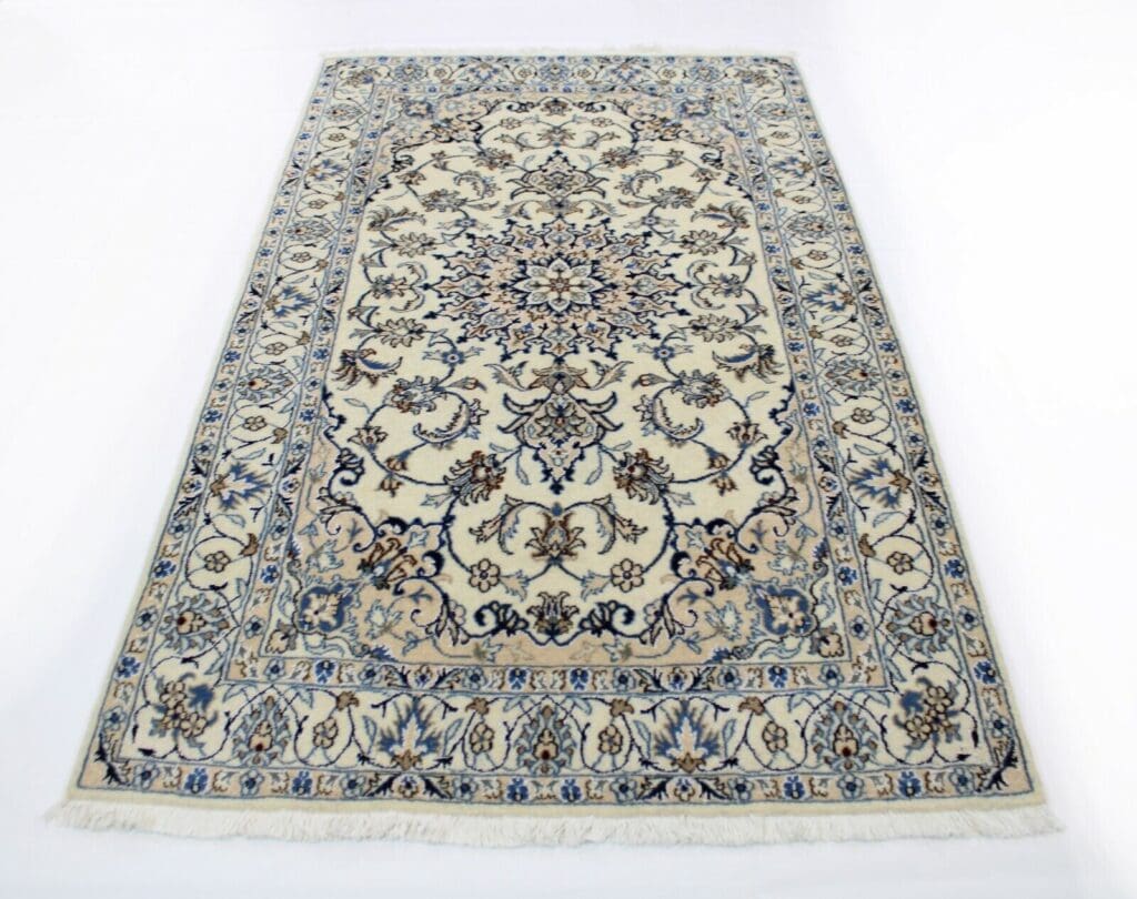 Perserteppich Nain 200x118 cm Wolle handgeknüpft