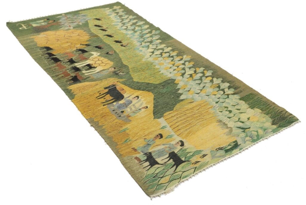 Orientteppich Ägypten 184 x 122 cm Wolle handgeknüpft