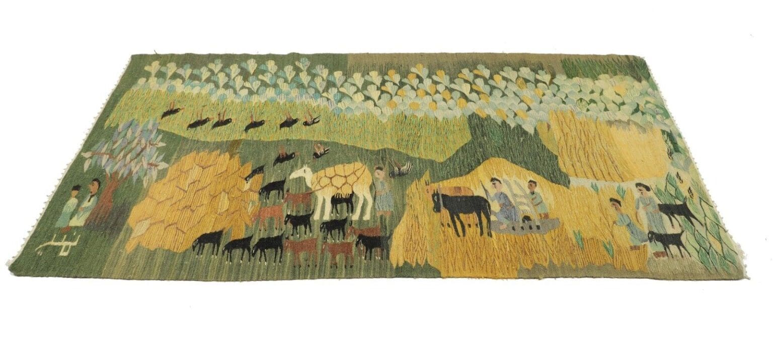 Orientteppich Ägypten 184 x 122 cm Wolle handgeknüpft