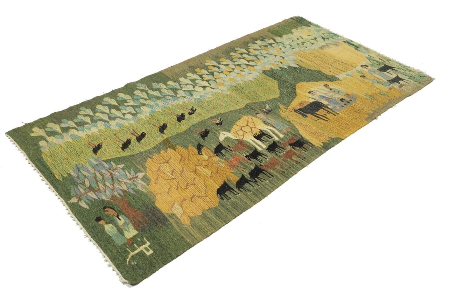 Orientteppich Ägypten 184 x 122 cm Wolle handgeknüpft