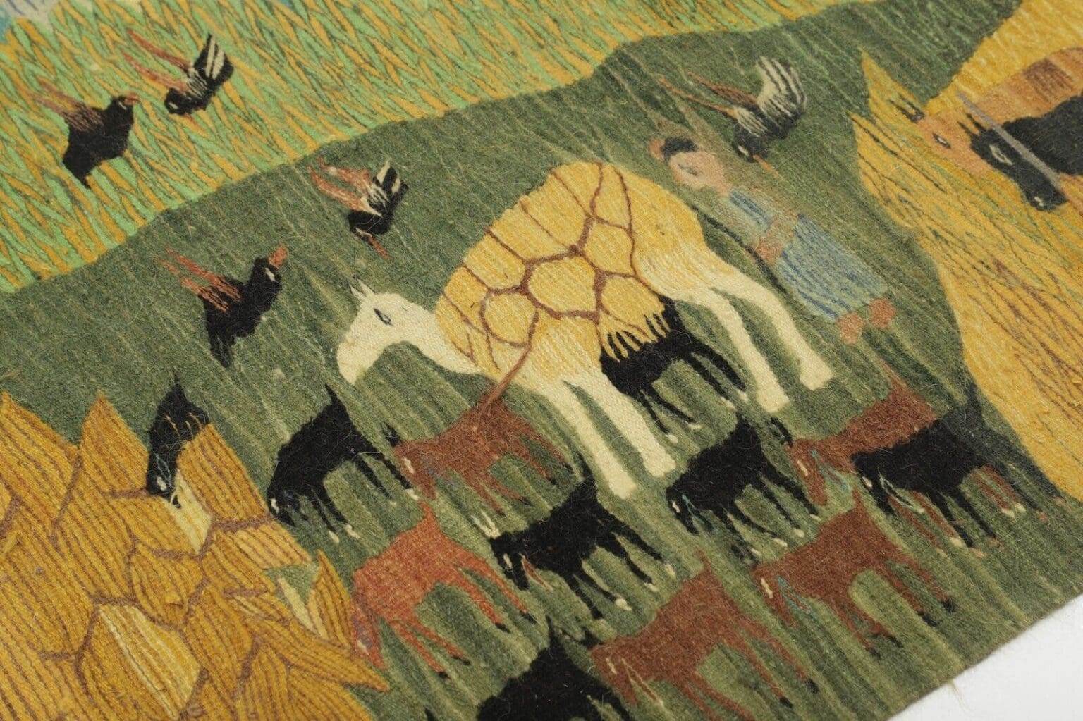 Orientteppich Ägypten 184 x 122 cm Wolle handgeknüpft