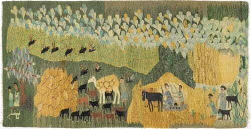 Orientteppich Ägypten 184 x 122 cm Wolle handgeknüpft