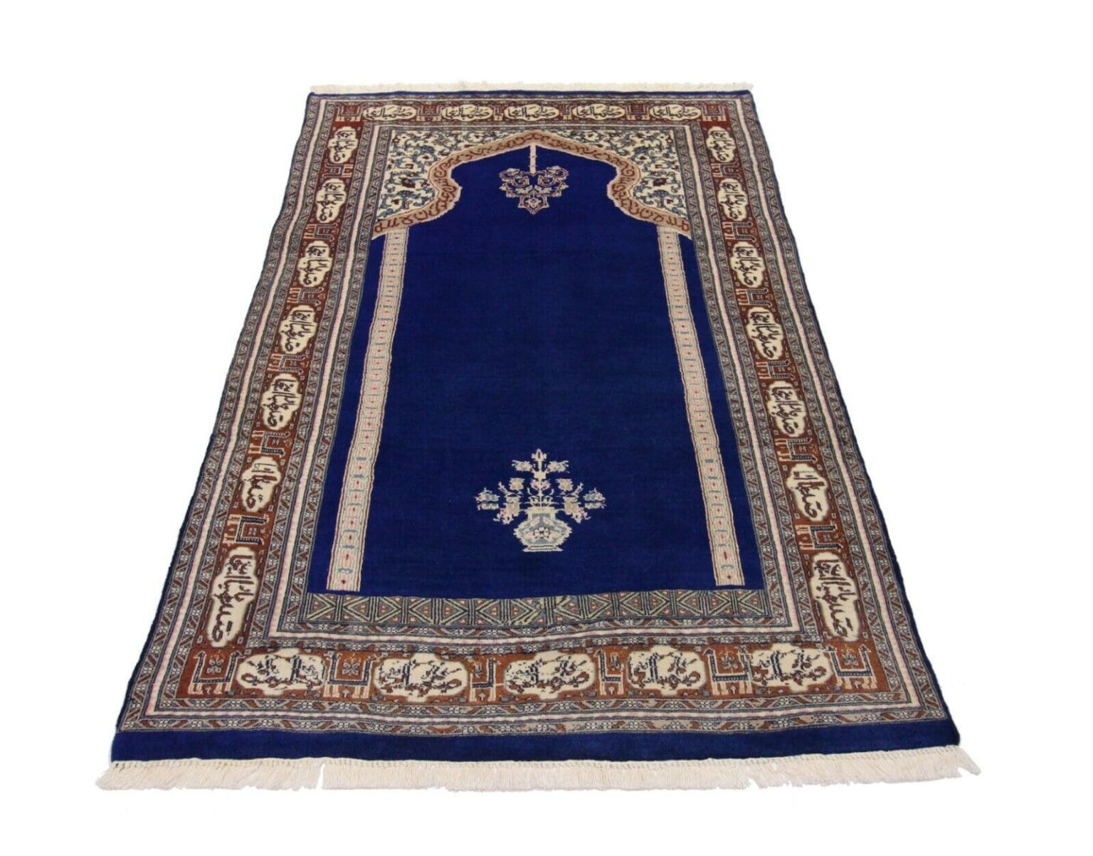 Orientteppich Buchara 184 x 122 cm Wolle handgeknüpft