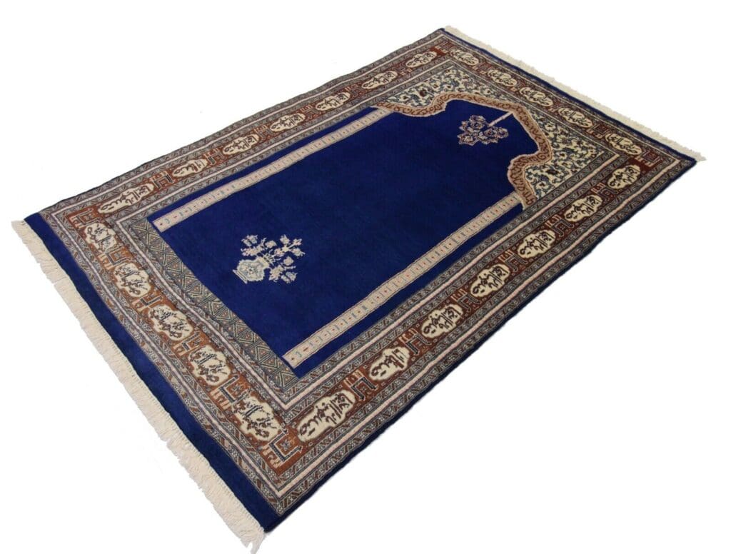 Orientteppich Buchara 184 x 122 cm Wolle handgeknüpft