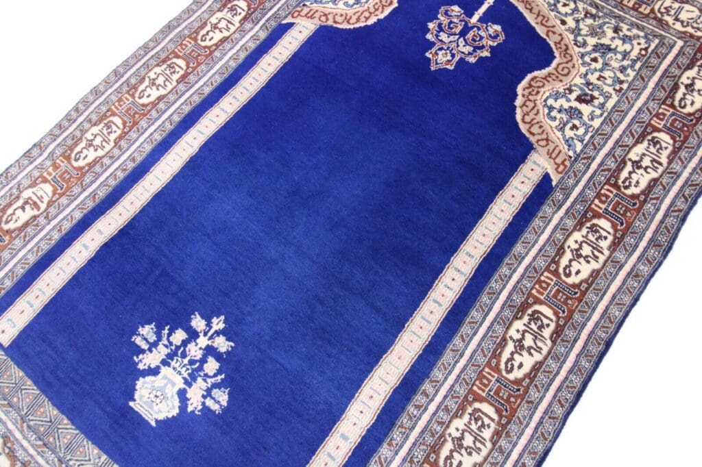 Orientteppich Buchara 184 x 122 cm Wolle handgeknüpft
