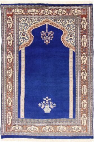 Orientteppich Buchara 184 x 122 cm Wolle handgeknüpft