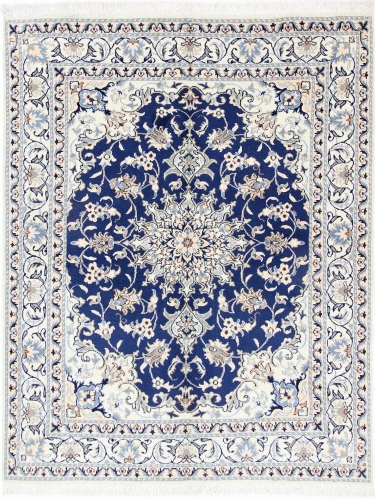 Perserteppich Nain 191 x 143 cm Wolle handgeknüpft