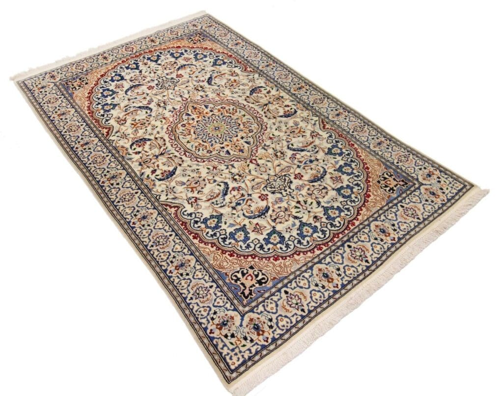 Perserteppich Nain 184x122 cm Wolle handgeknüpft