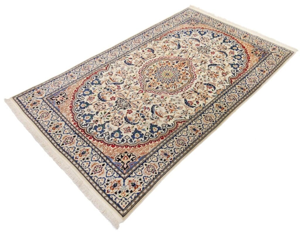 Perserteppich Nain 184x122 cm Wolle handgeknüpft