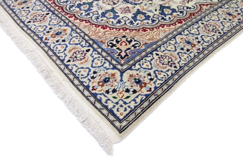 Perserteppich Nain 184x122 cm Wolle handgeknüpft