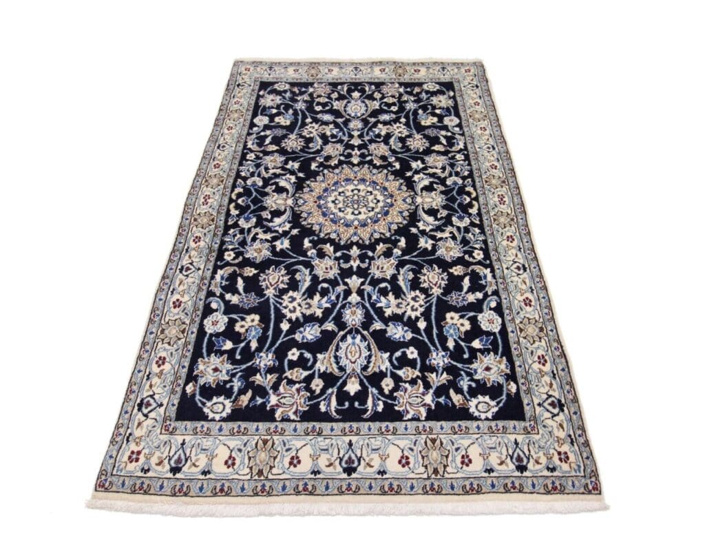 Perserteppich Nain Kaschmir 184x122 cm Wolle handgeknüpft