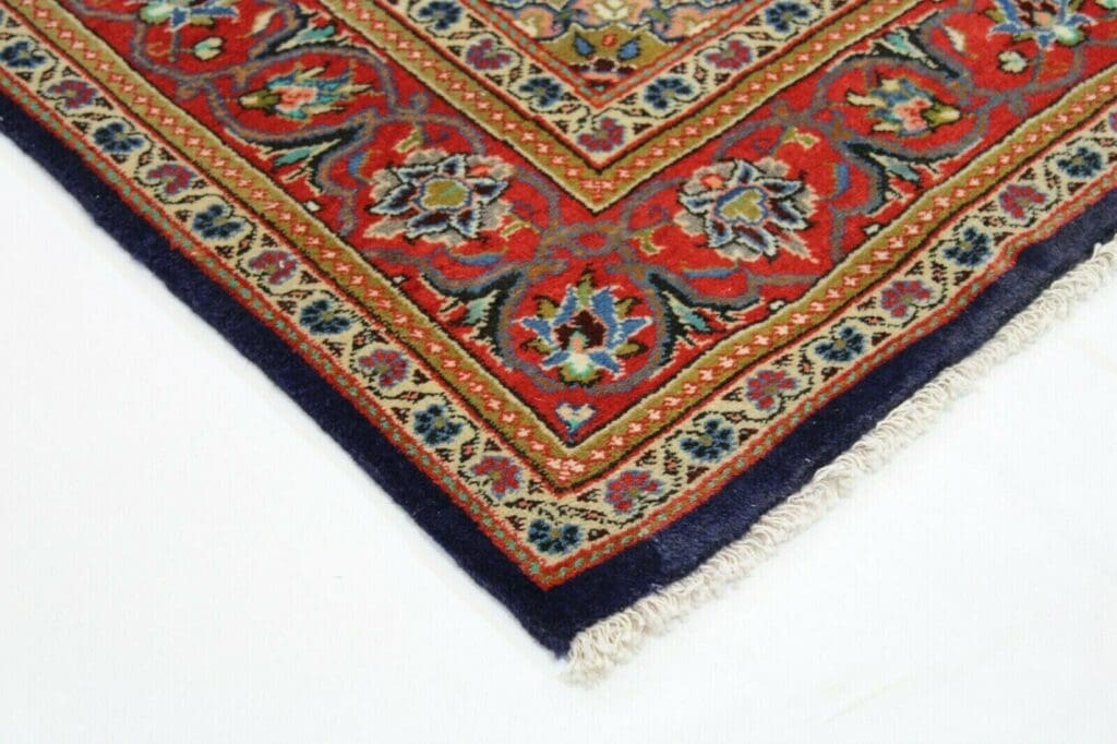 Perserteppich Keshan 227 x 134 cm Wolle handgeknüpft
