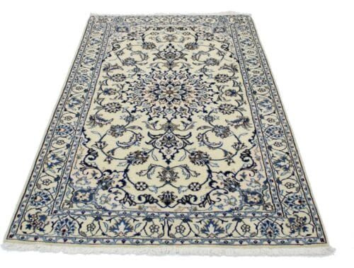 Perserteppich Nain 201x122 cm Wolle handgeknüpft