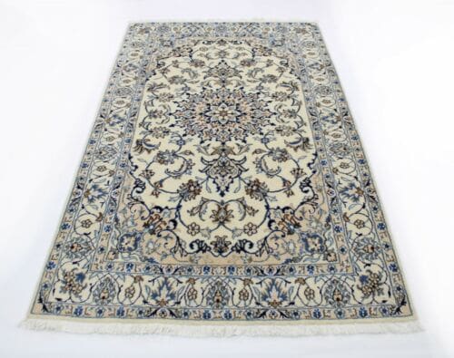 Perserteppich Nain 200x118 cm Wolle handgeknüpft