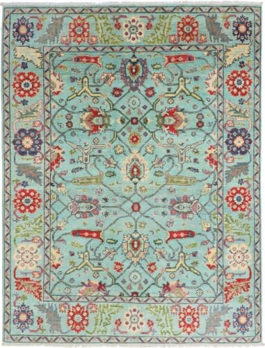 Orientteppich Kazak 194 x 147 cm Wolle handgeknüpft