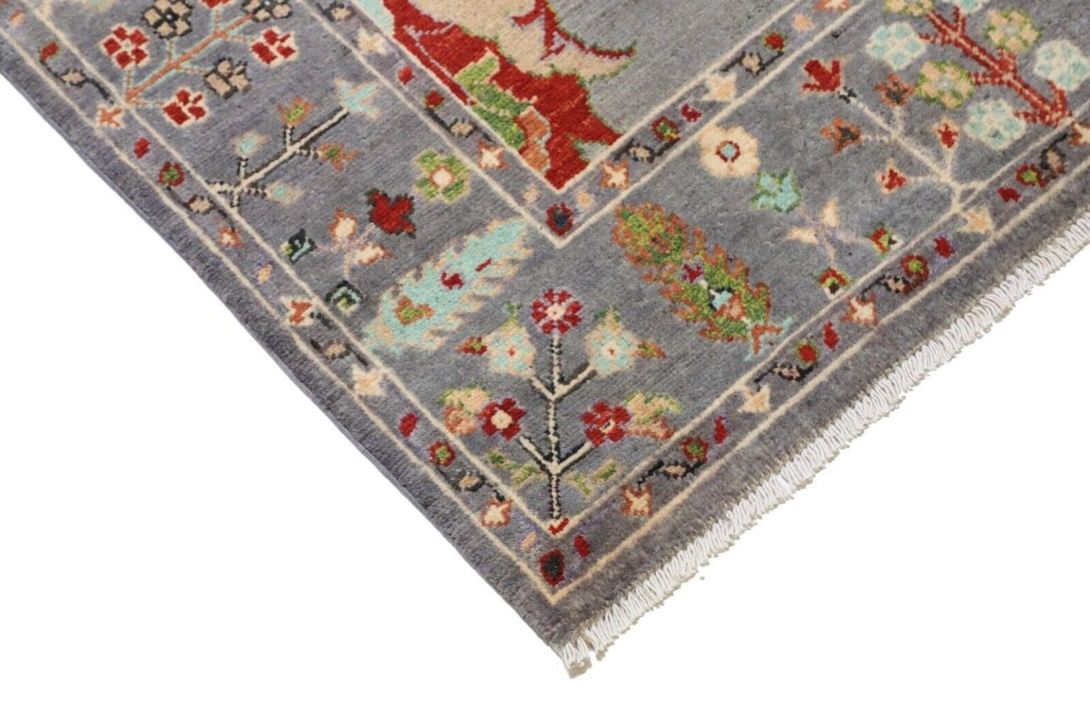 kazak-diyar-teppich-197x149-cm-160000-knoten-handgeknupft-perserteppich-3 Orientteppich Kazak 197 x 149 cm Wolle handgeknüpft