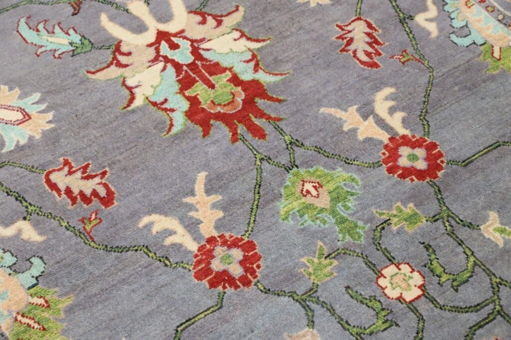 kazak-diyar-teppich-197x149-cm-160000-knoten-handgeknupft-perserteppich-4 Orientteppich Kazak 197 x 149 cm Wolle handgeknüpft