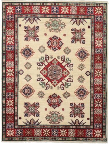 Orientteppich Kazak 202x150 cm Wolle handgeknüpft