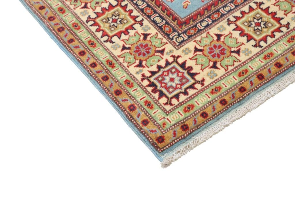 kazak-diyar-teppich-182x147-cm-160000-knoten-handgeknupft-perserteppich-3 Orientteppich Kazak 182 x 147 cm Wolle handgeknüpft