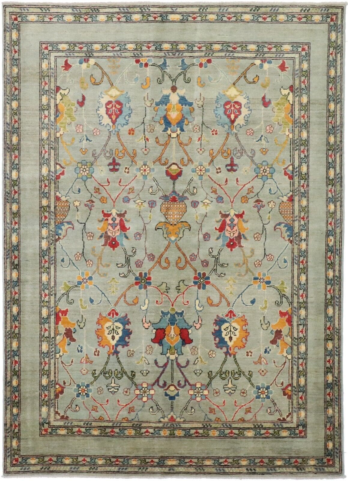 Orientteppich Kazak 235 x 167 cm Wolle handgeknüpft