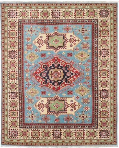 kazak-diyar-teppich-182x147-cm-160000-knoten-handgeknupft-perserteppich-6 Orientteppich Kazak 182 x 147 cm Wolle handgeknüpft