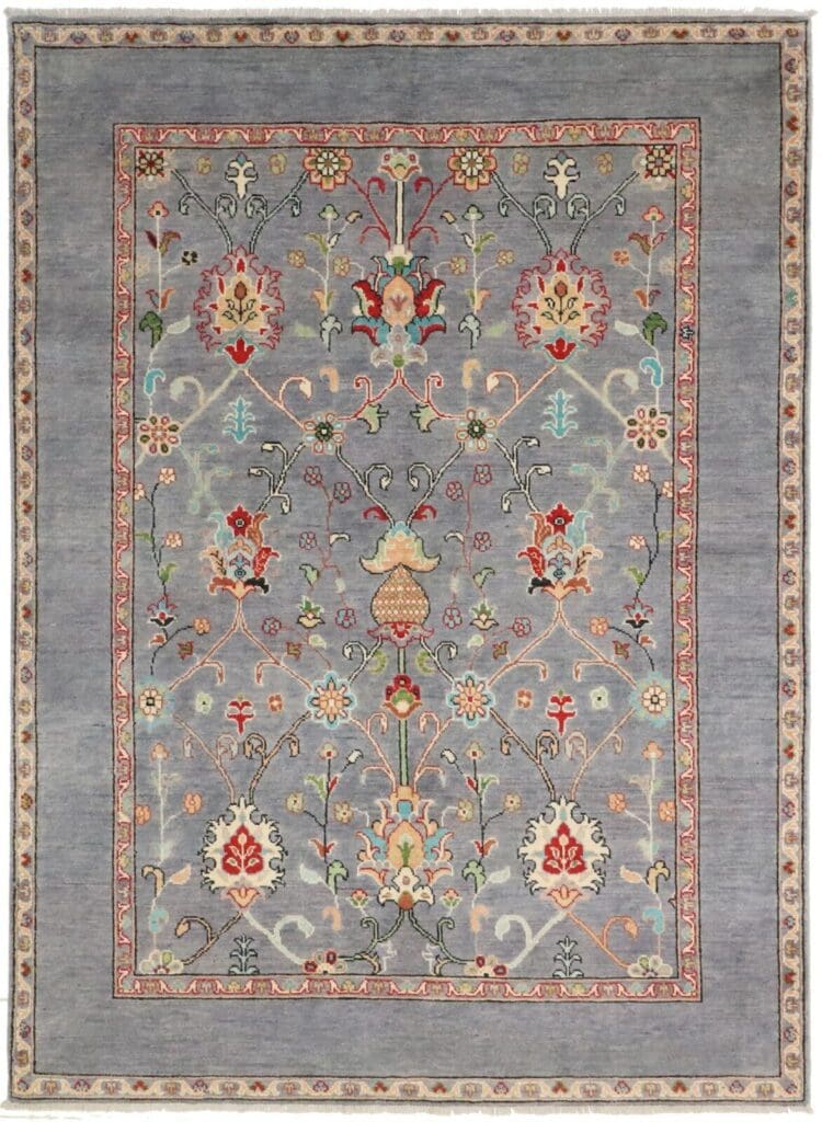 Orientteppich Kazak 238 x 173 cm Wolle handgeknüpft