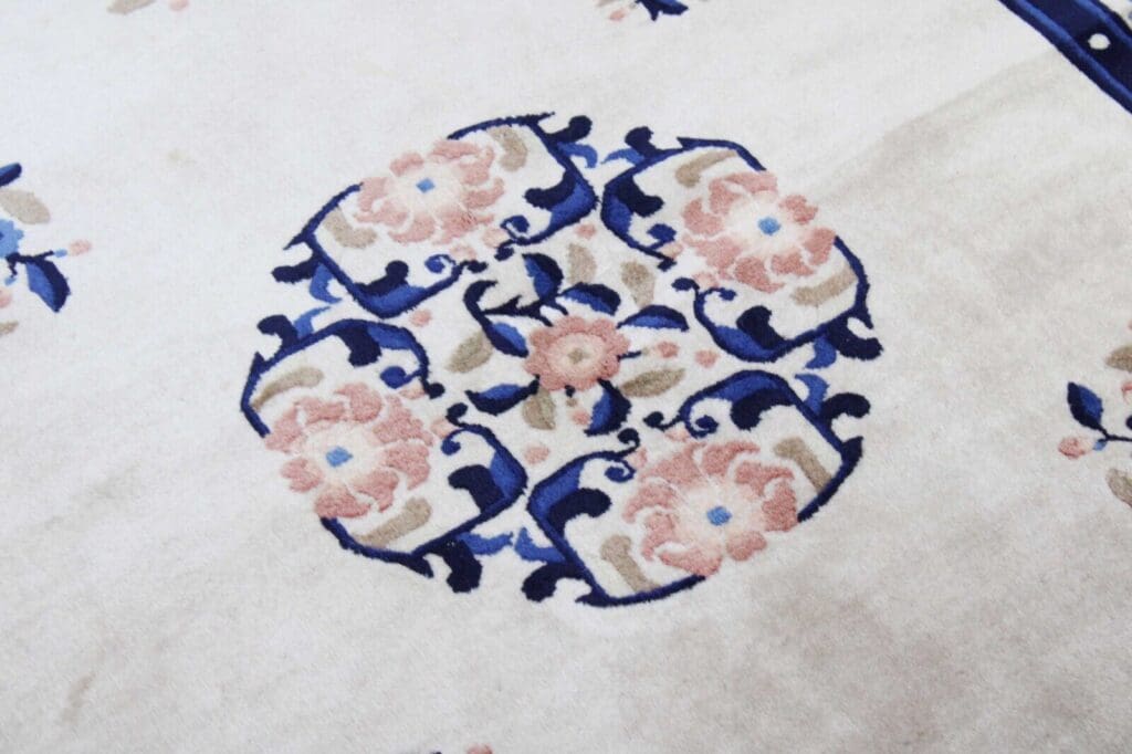 Orientteppich Peking 202 x 140 cm Wolle handgeknüpft