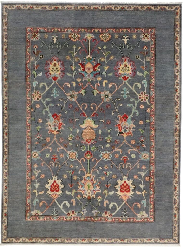 Orientteppich Kazak 231 x 169 cm Wolle handgeknüpft