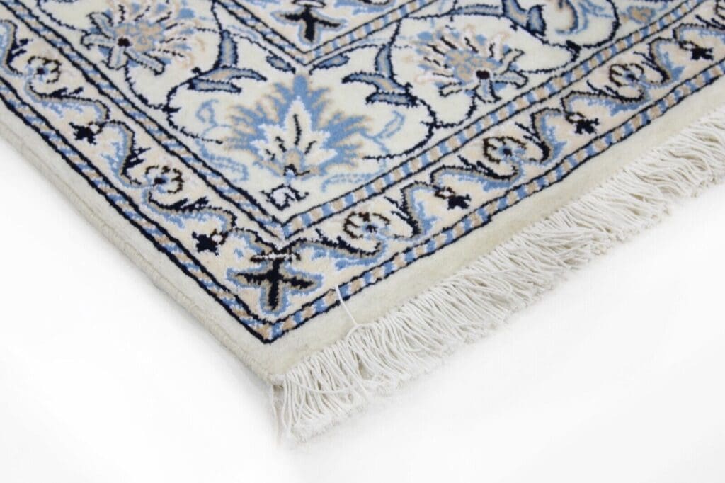 Perserteppich Nain 207 x 145 cm Wolle handgeknüpft