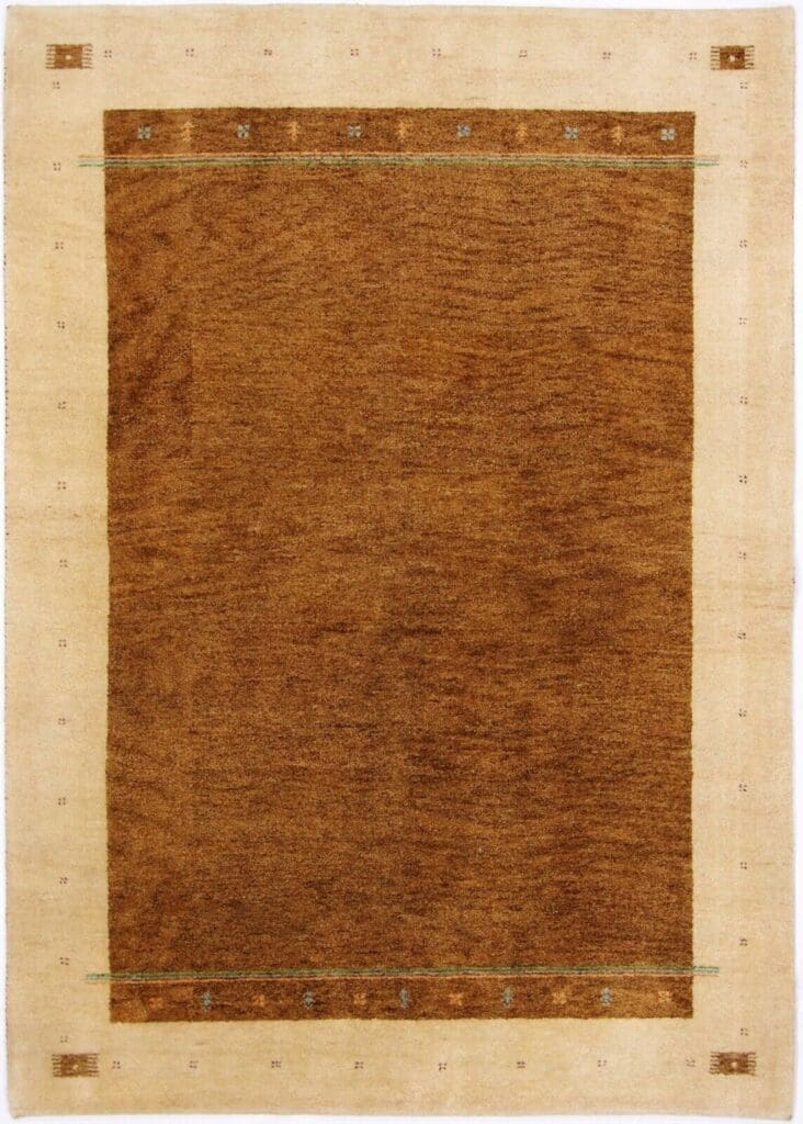 Orientteppich Gabbeh 237 x 170 cm Wolle handgeknüpft