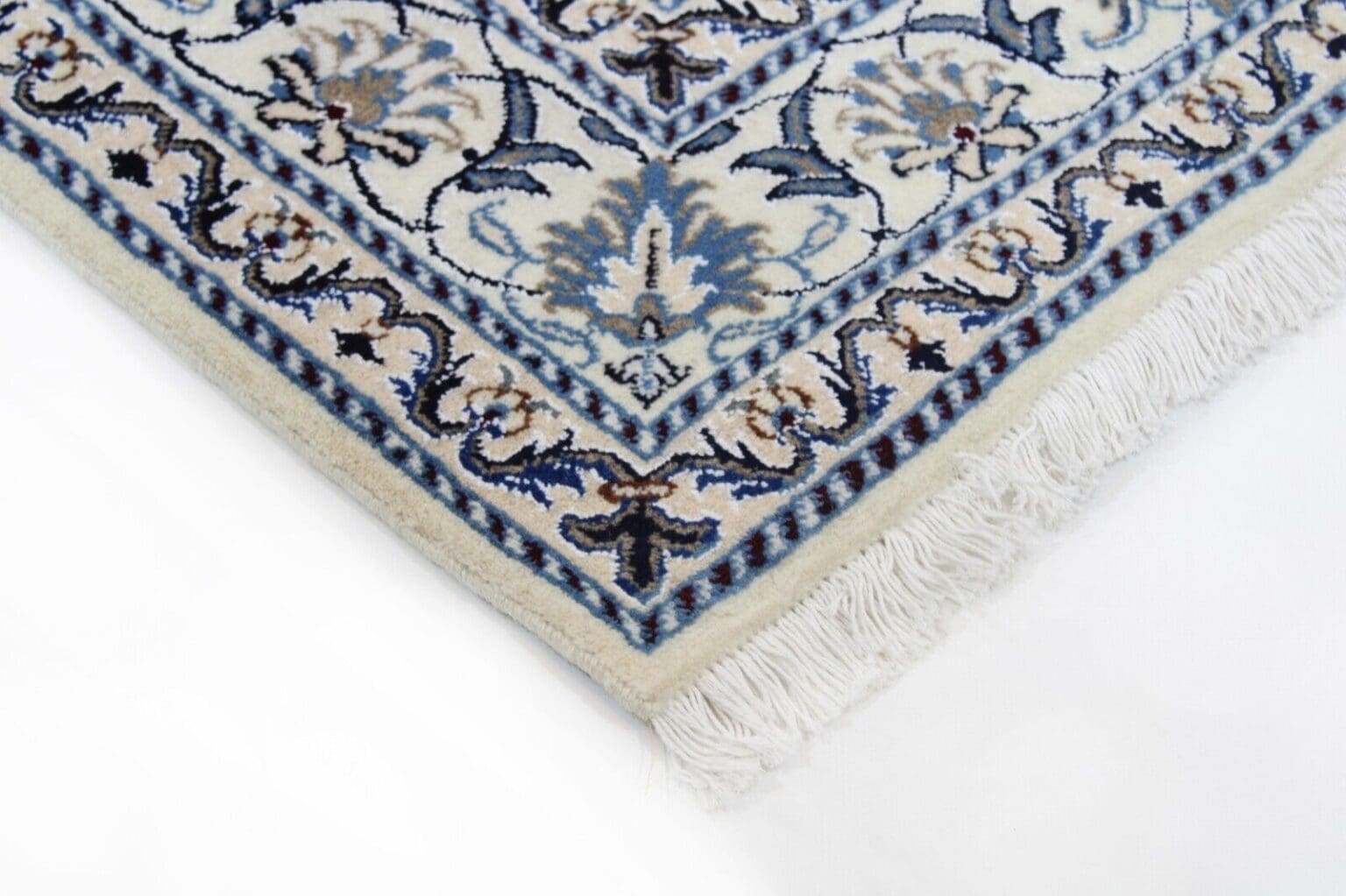original-perserteppich-nain-kashmari-202x146-cm-handgeknupft-4 Perserteppich Nain Kaschmir 202x146 cm Wolle handgeknüpft