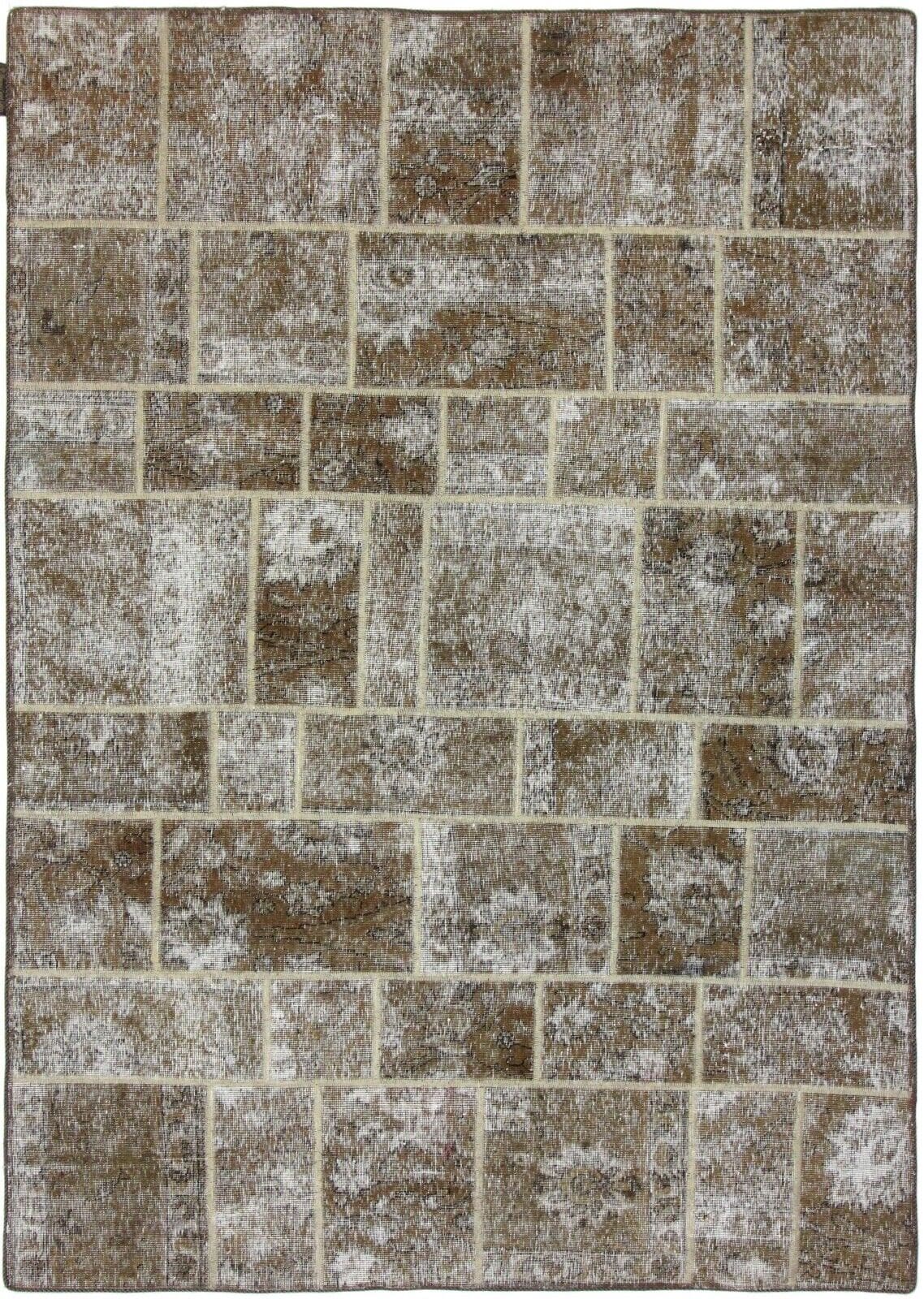 Perserteppich 239 x 171 cm Wolle handgeknüpft