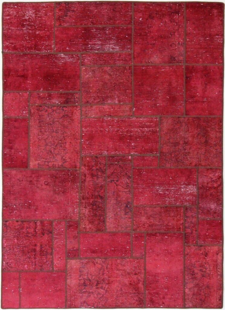 Perserteppich Täbriz 241 x 176 cm Wolle handgeknüpft