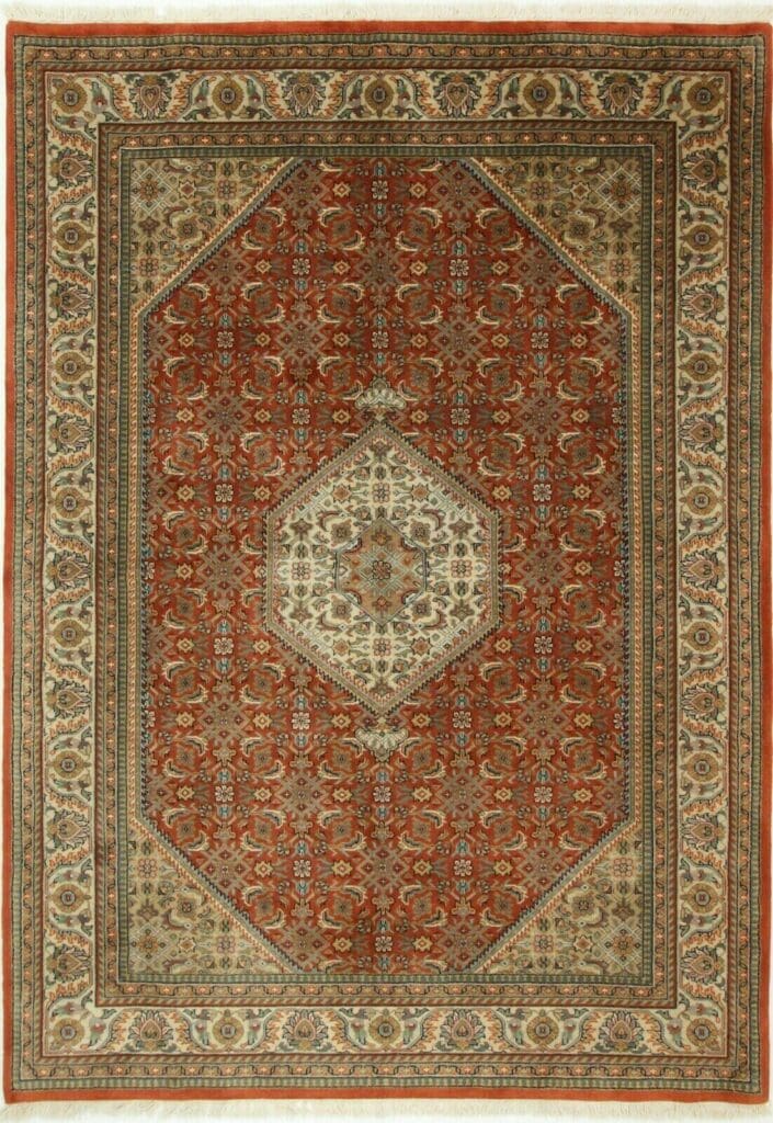original-indo-teppich-bidjar-240x172-cm-top-zustand-handgeknupft Orientteppich Bidjar 240 x 172 cm Wolle handgeknüpft