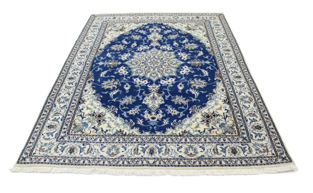 Perserteppich Nain 237 x 170 cm Wolle handgeknupft