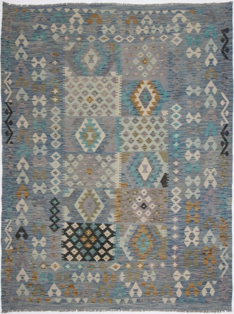 Orientteppich Afghanistan 245 x 187 cm Wolle handgewebt