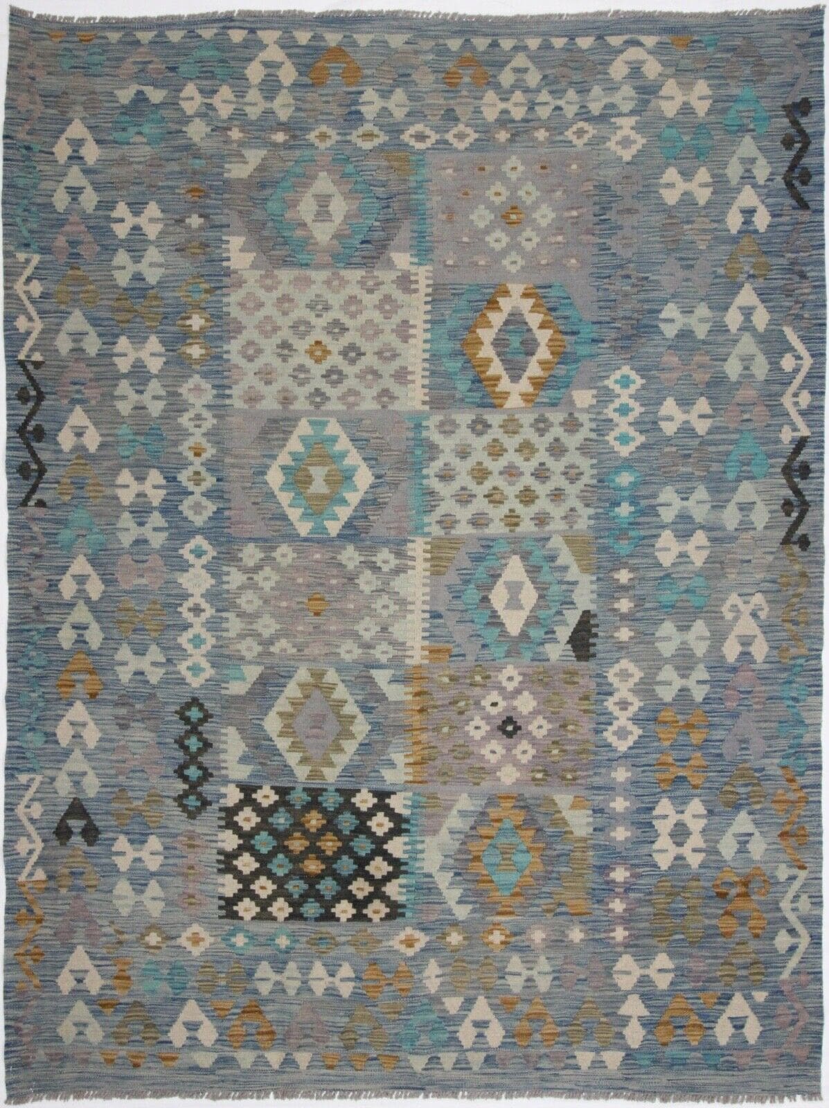 Orientteppich Afghanistan 245 x 187 cm Wolle handgewebt