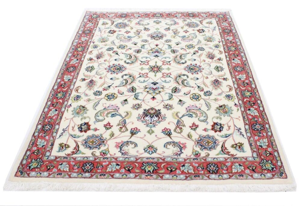 Perserteppich Tabriz 202x140 cm Wolle handgeknüpft