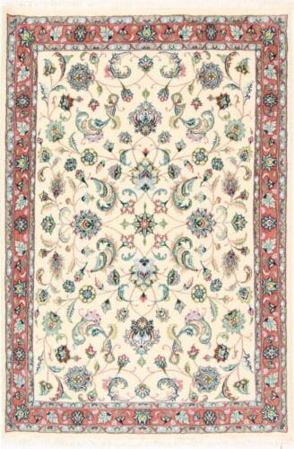 Perserteppich Tabriz 202x140 cm Wolle handgeknüpft