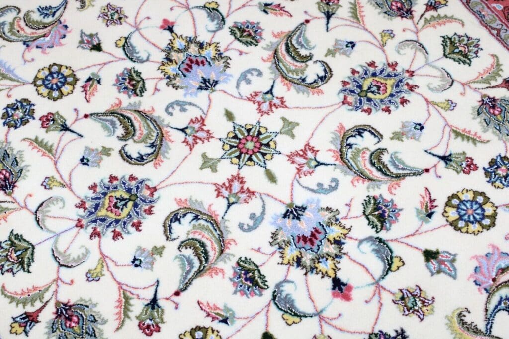 Perserteppich Tabriz 203 x 142 cm Wolle handgeknüpft