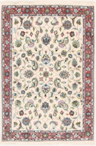 Perserteppich Tabriz 203 x 142 cm Wolle handgeknüpft