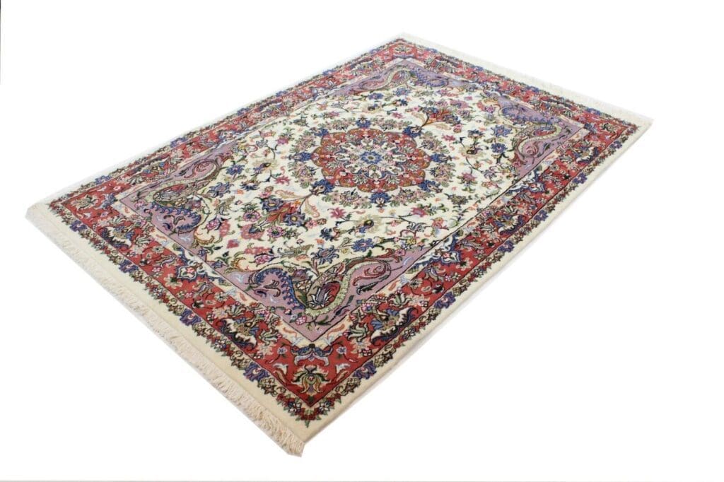 Perserteppich Tabriz 210 x 144 cm Wolle handgeknüpft
