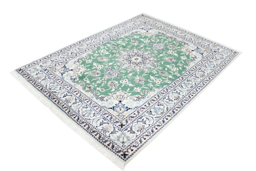 Perserteppich Nain 203x151 cm Wolle handgeknüpft