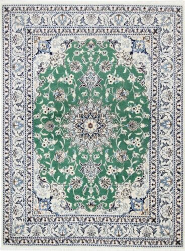Perserteppich Nain 203x151 cm Wolle handgeknüpft
