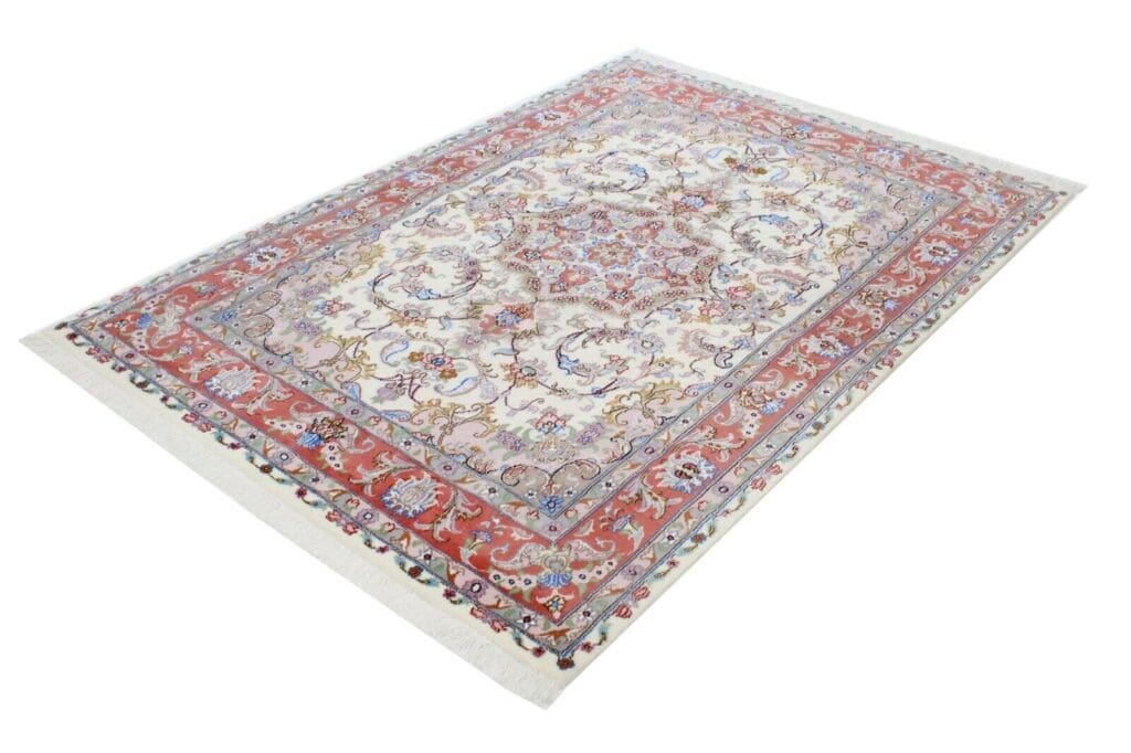 Perserteppich Tabriz 205 x 145 cm Wolle handgeknüpft